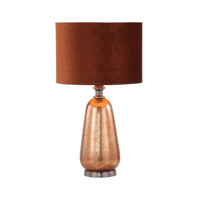 Canora Grey Alfeus 57cm Copper Table Lamp Wayfair.co.uk